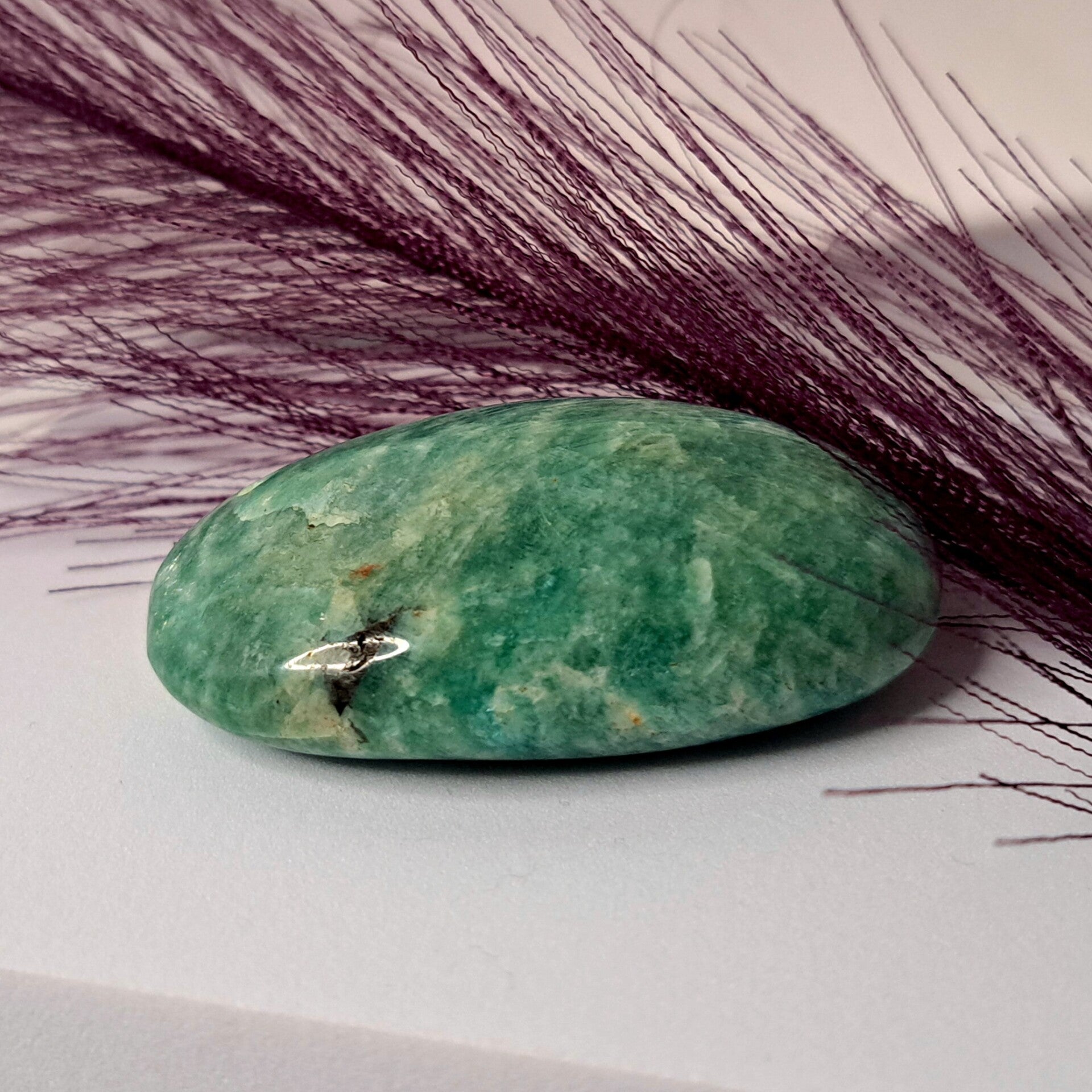 Palmsteen - Amazoniet nr 1 - 6 cm