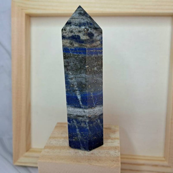 Punt - Lapis lazuli - H 8 cm