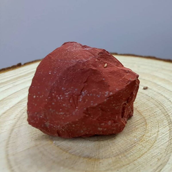 De kleine ontdekker - Rode jaspis - ruw