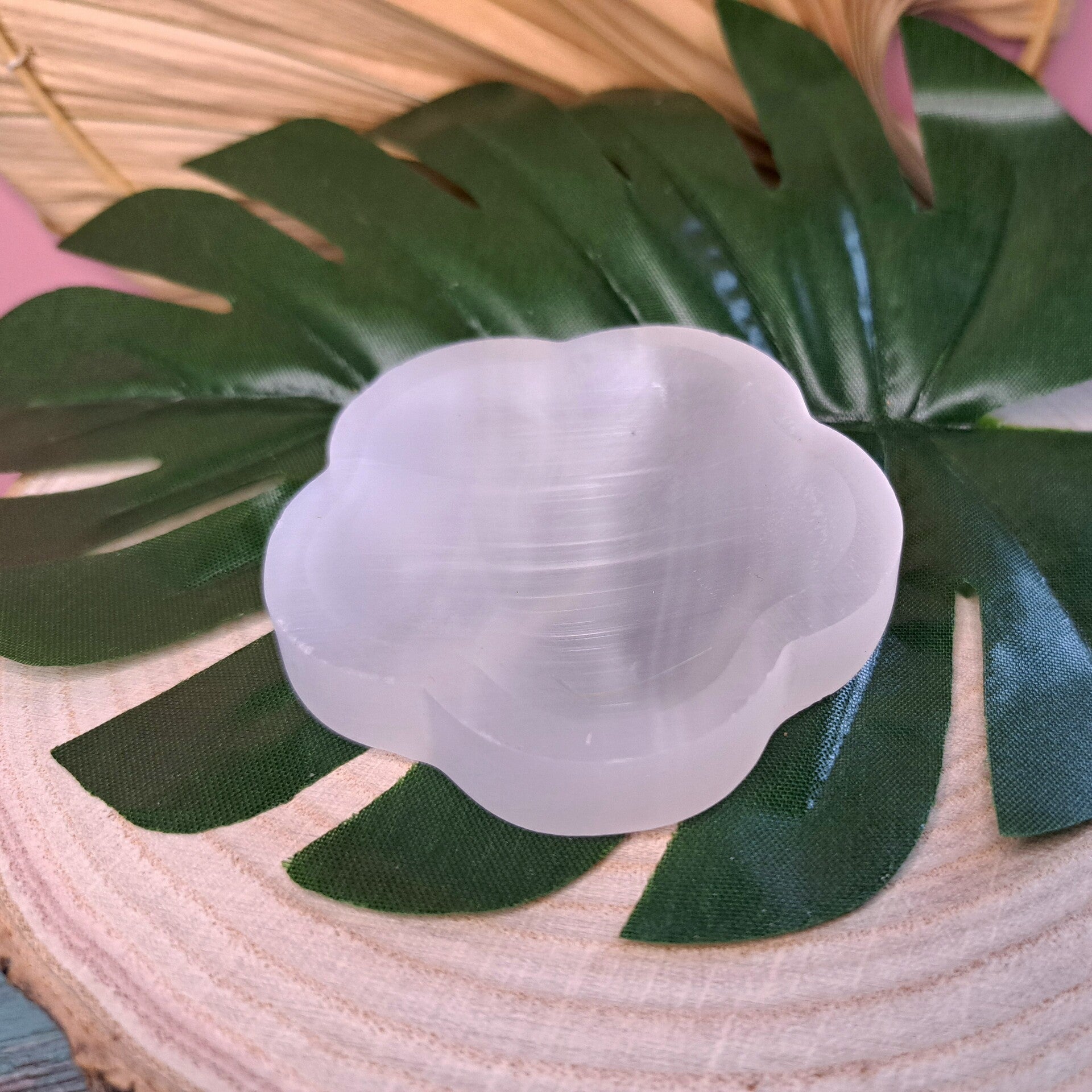 Kom - Seleniet - Ø +/- 6,5 cm