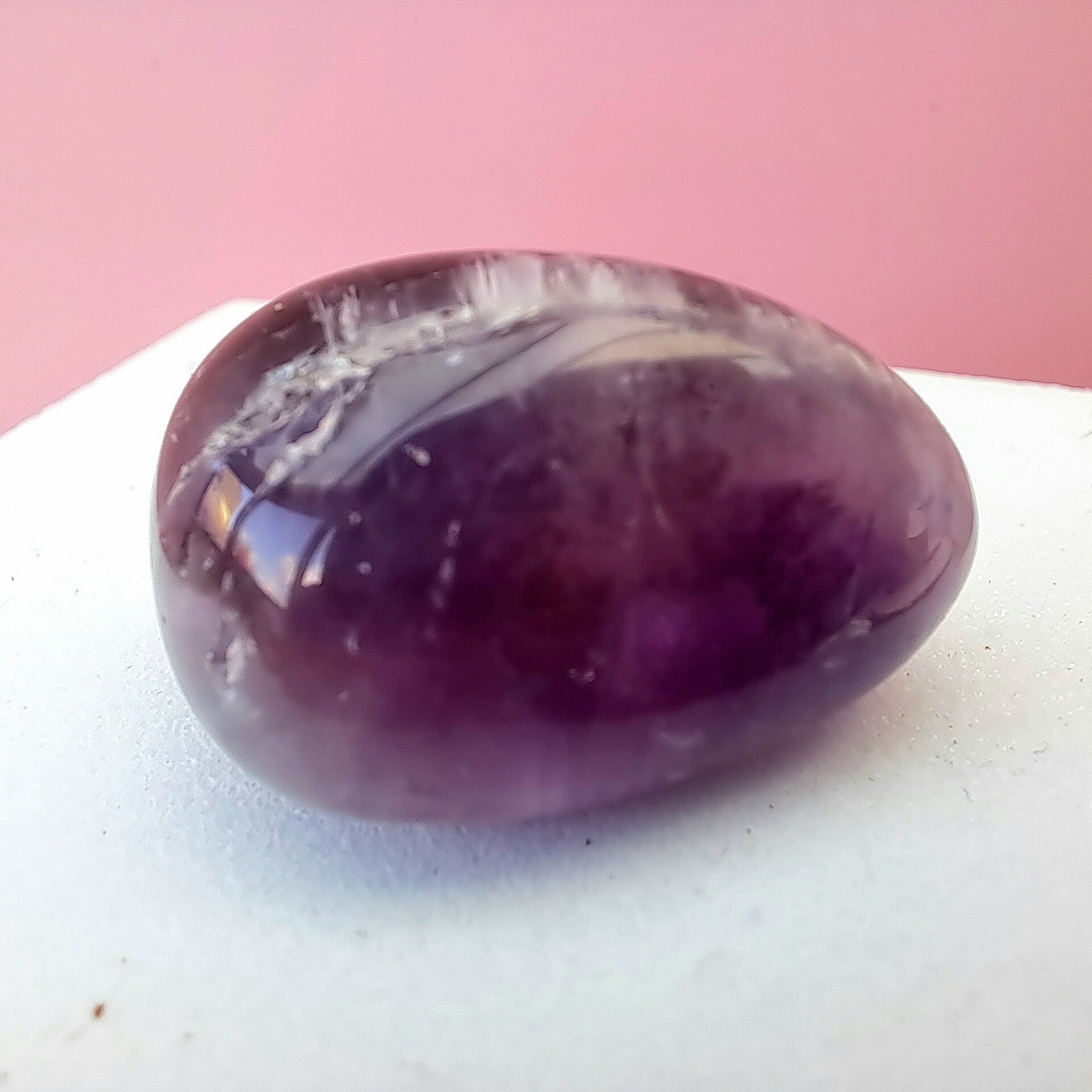 De kleine ontdekker - Amethist - glad