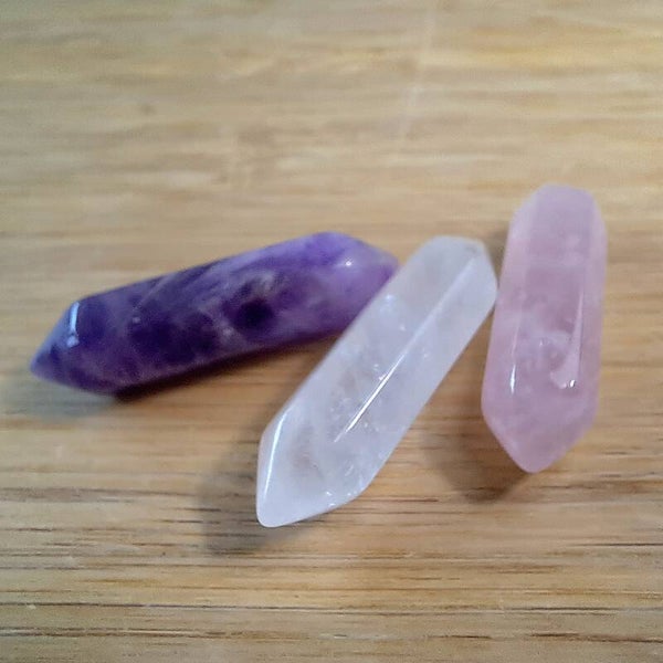 Punt - Gouden driehoek (3 puntjes) - H 3 cm / punt