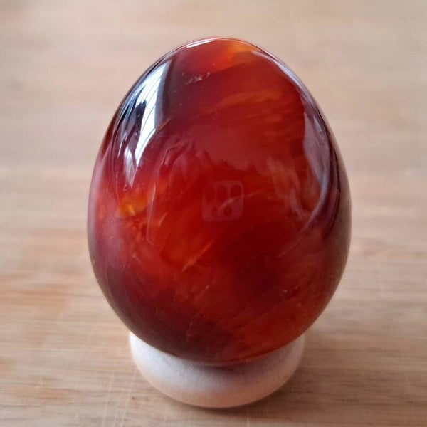 Ei - Carneool - H 4 cm