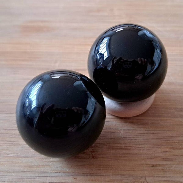 Bol - Obsidiaan - Ø 3 cm