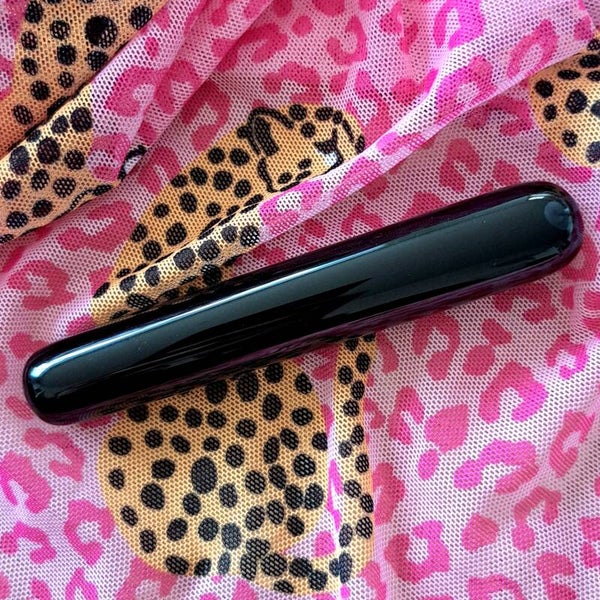 Wellness - Massagestok - Obsidiaan - +/- 11 cm