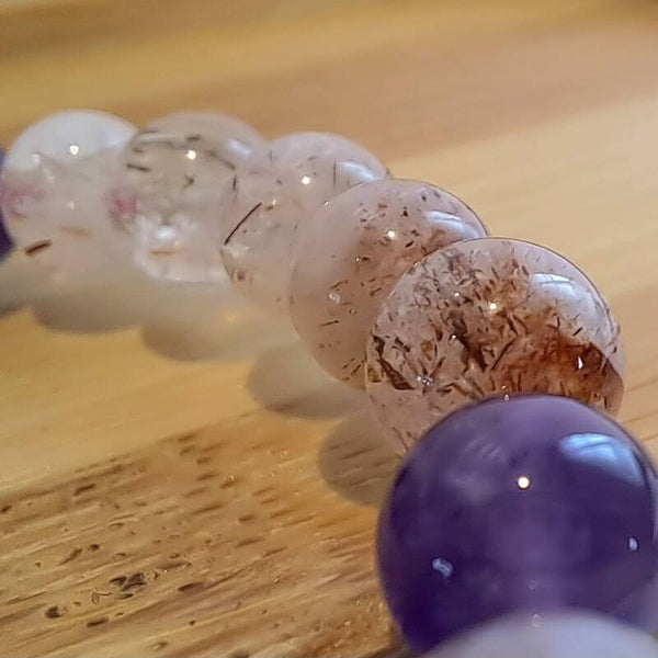 Armband - Super Seven Rutielkwarts