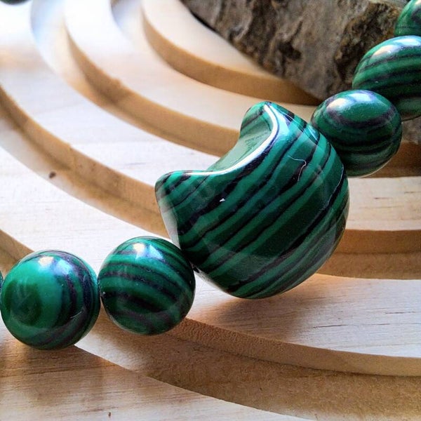 Armband - Kat - Malachiet