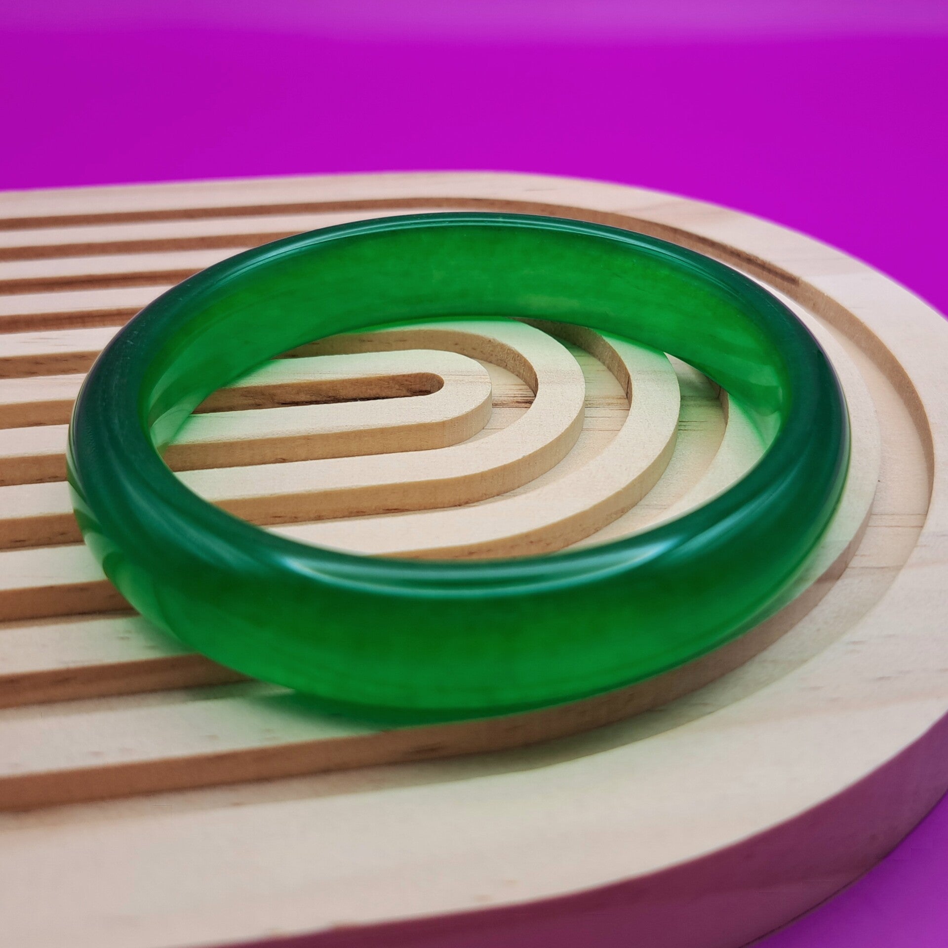 Armband - Jade Groen - Ø 62 mm