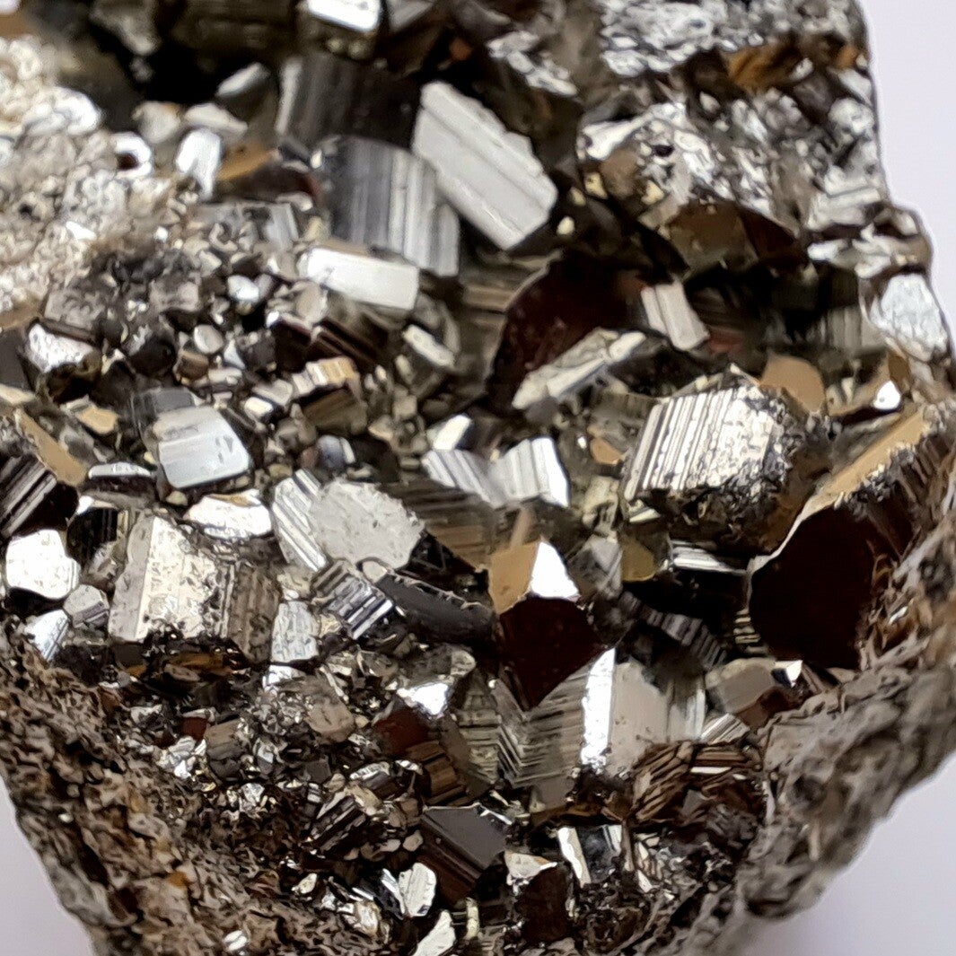 Ruwe steen - Pyriet - 4 cm