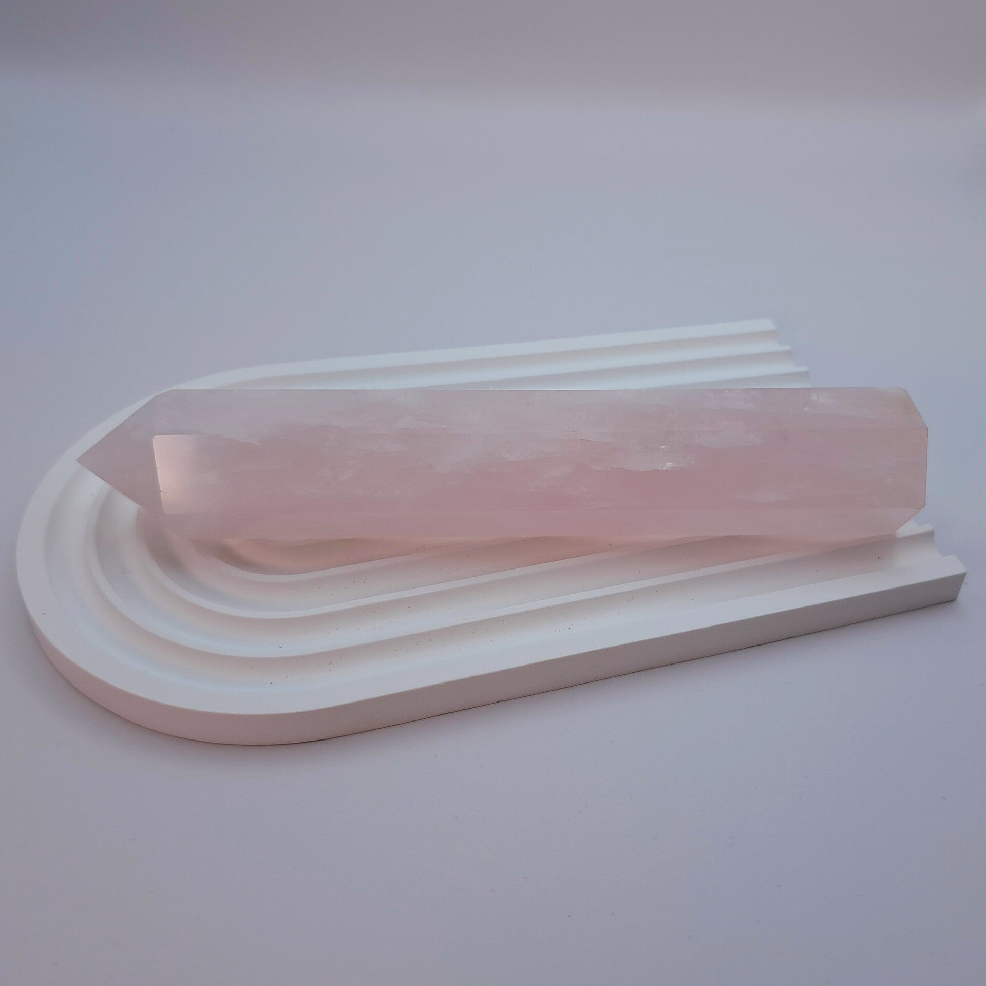 Punt - Rozenkwarts - H 18 cm