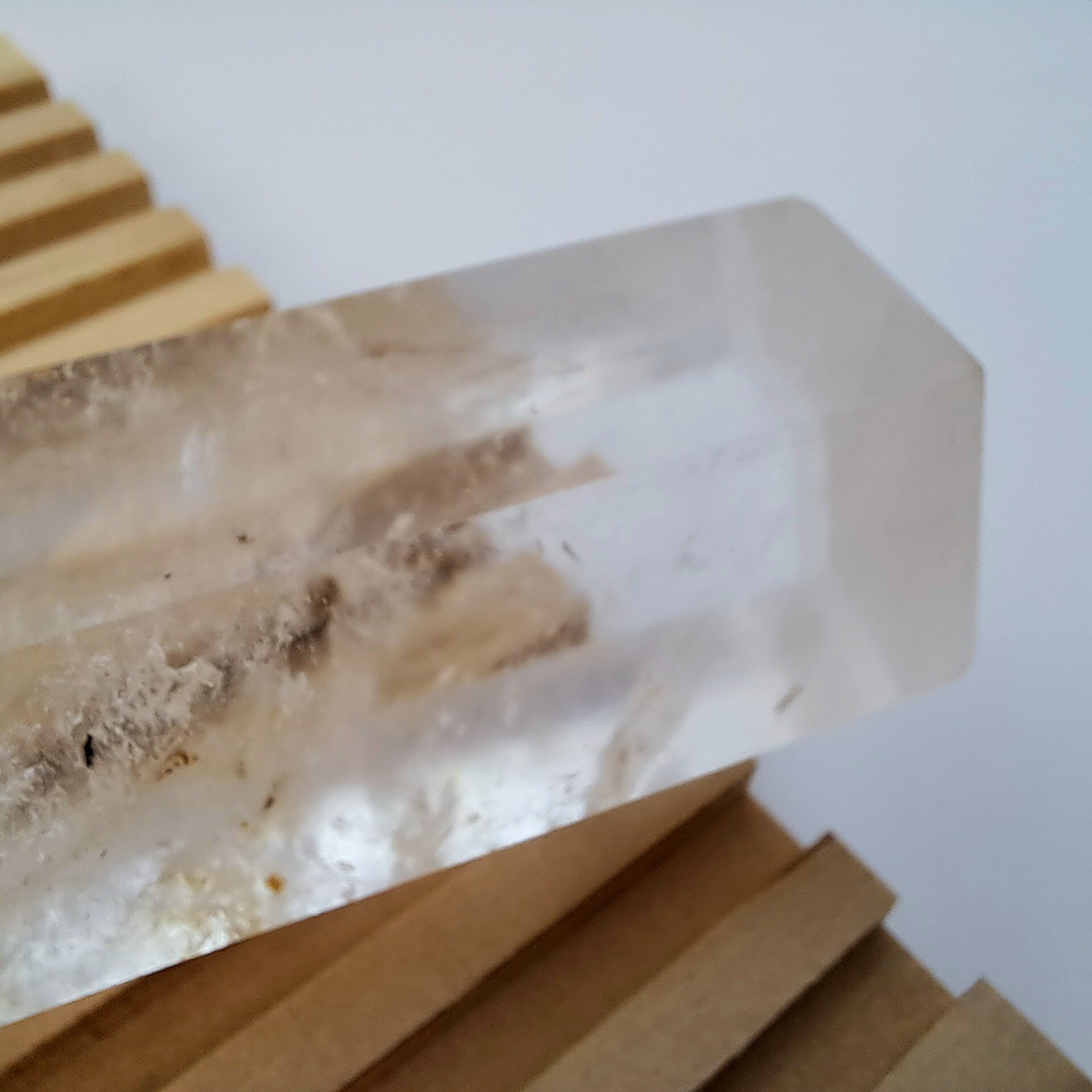 Punt - Bergkristal - H 17,5 cm