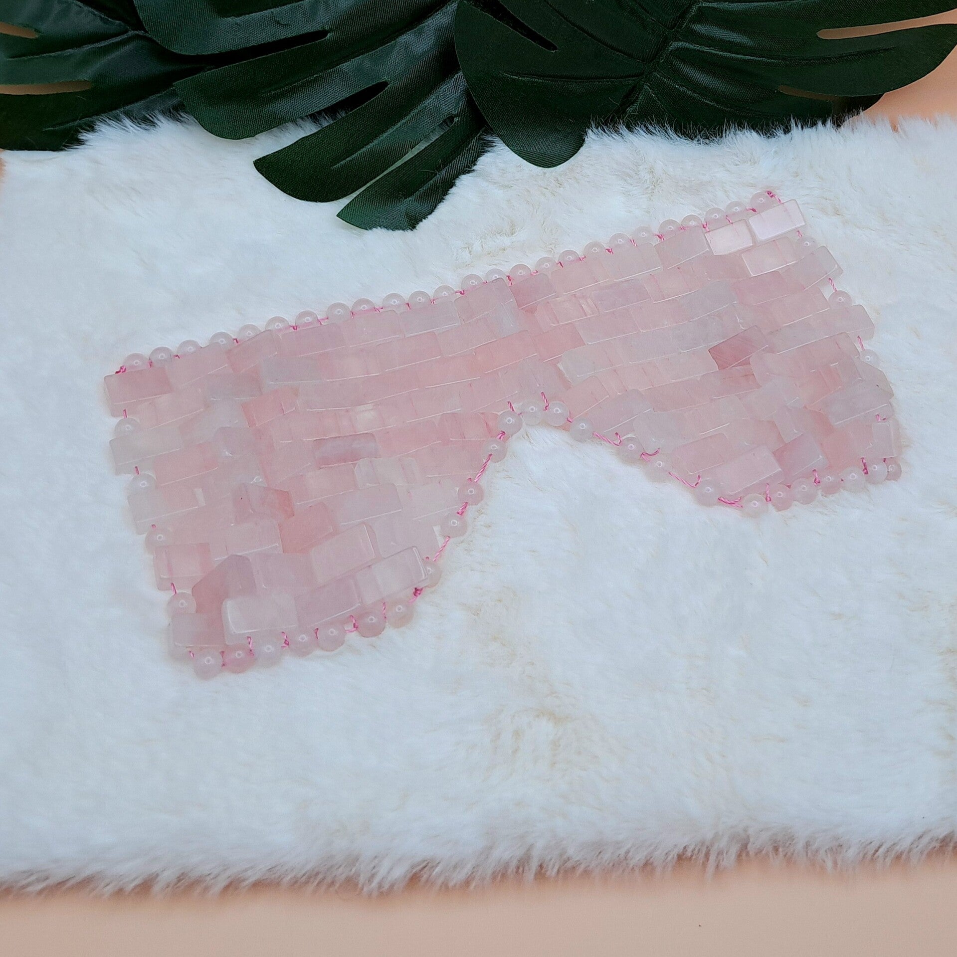 Wellness - Oogmasker - Rozenkwarts