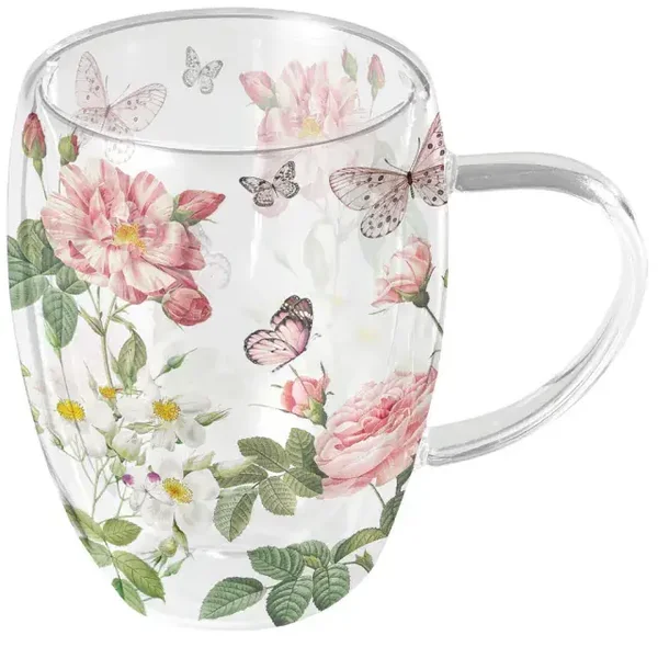 Amelia white dubbelwandig glas 0.35l