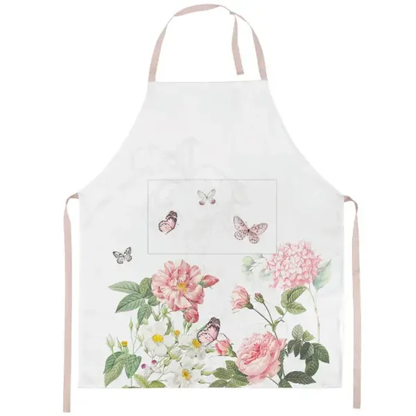 Amelia white keukenschort