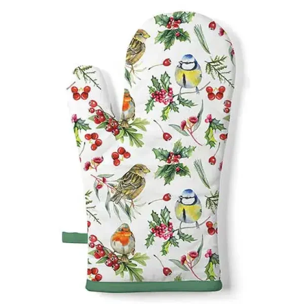 Birds in winter ovenwant