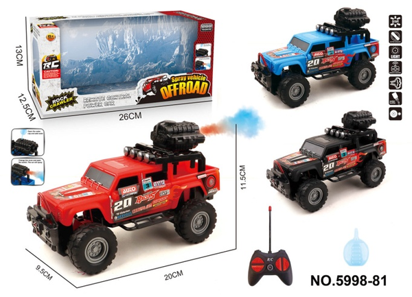 RC Spray Off-Road Rock Crawler