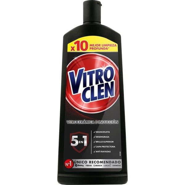 VITRO CLEN Limpia vitrocerámica 5 en 1 botella 450 ml
