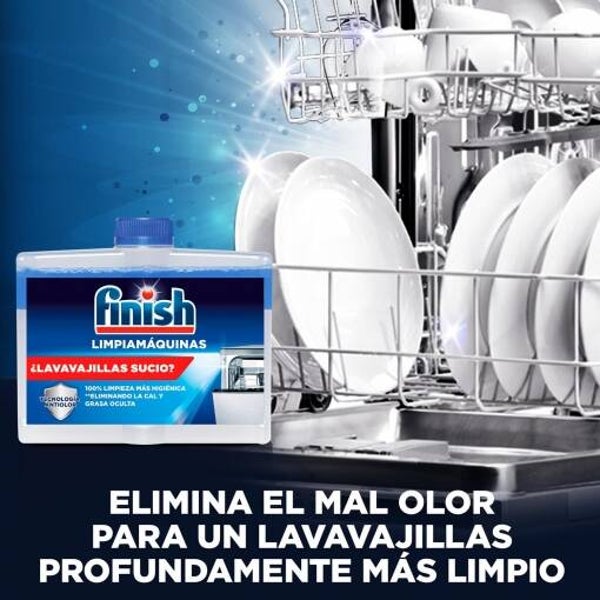 Limpiamáquinas Finish 250 ml.