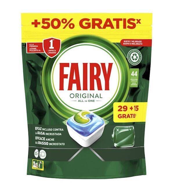 Fairy All In One Original 29+15 uds | 44 uds