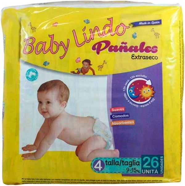 Baby Lindo Pañales T.4