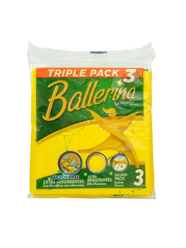 Bayeta Ballerina 3 uds.
