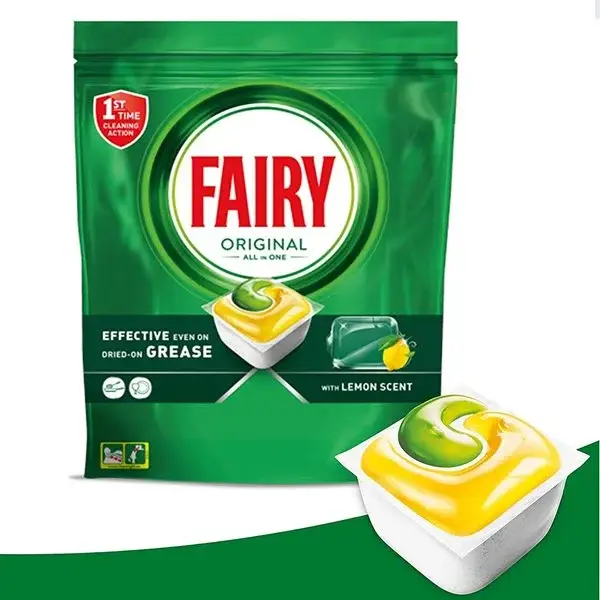 FAIRY ORIGINAL LAVAVAJILLAS MÁQUINA ALL IN ONE LIMÓN