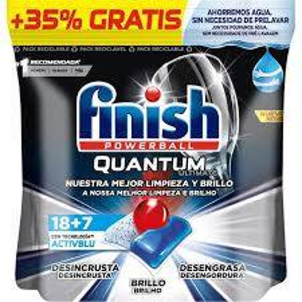 Finish lavavajillas powerball Quantum max.