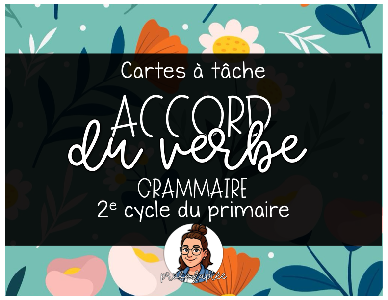 CAT - Accord du verbe (Présent de l'indicatif)