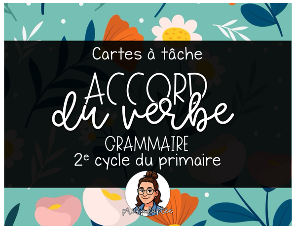 CAT - Accord du verbe (Présent de l'indicatif)