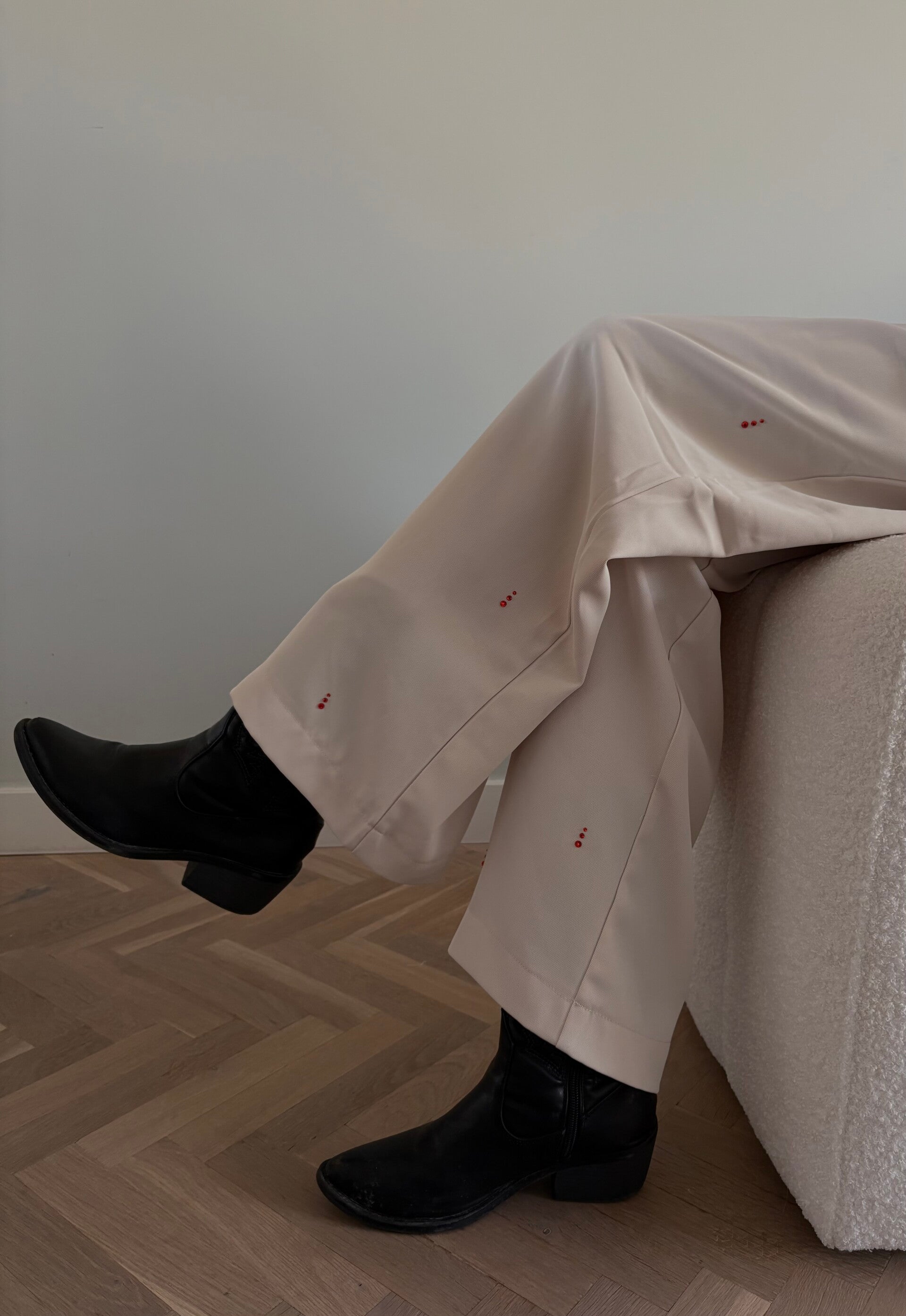 Strass broek