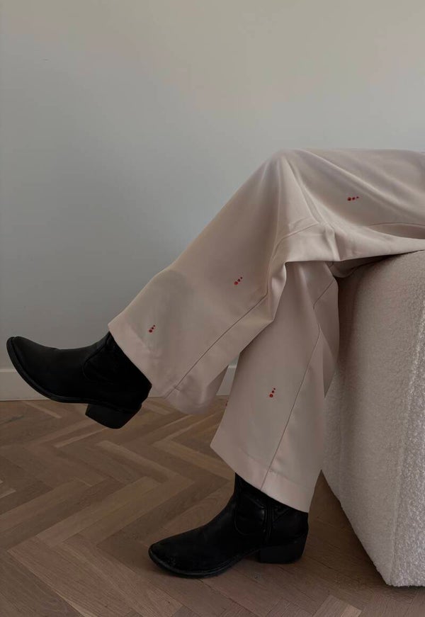 Strass broek