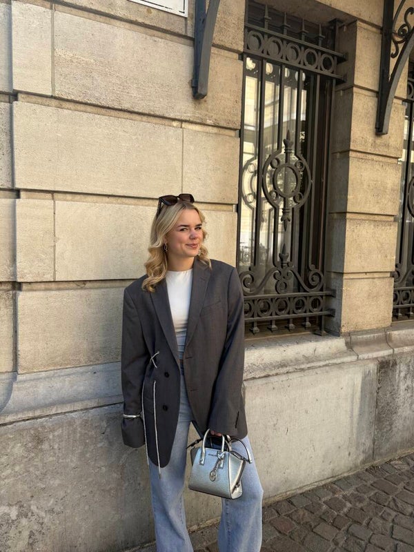 Glitter Luna blazer