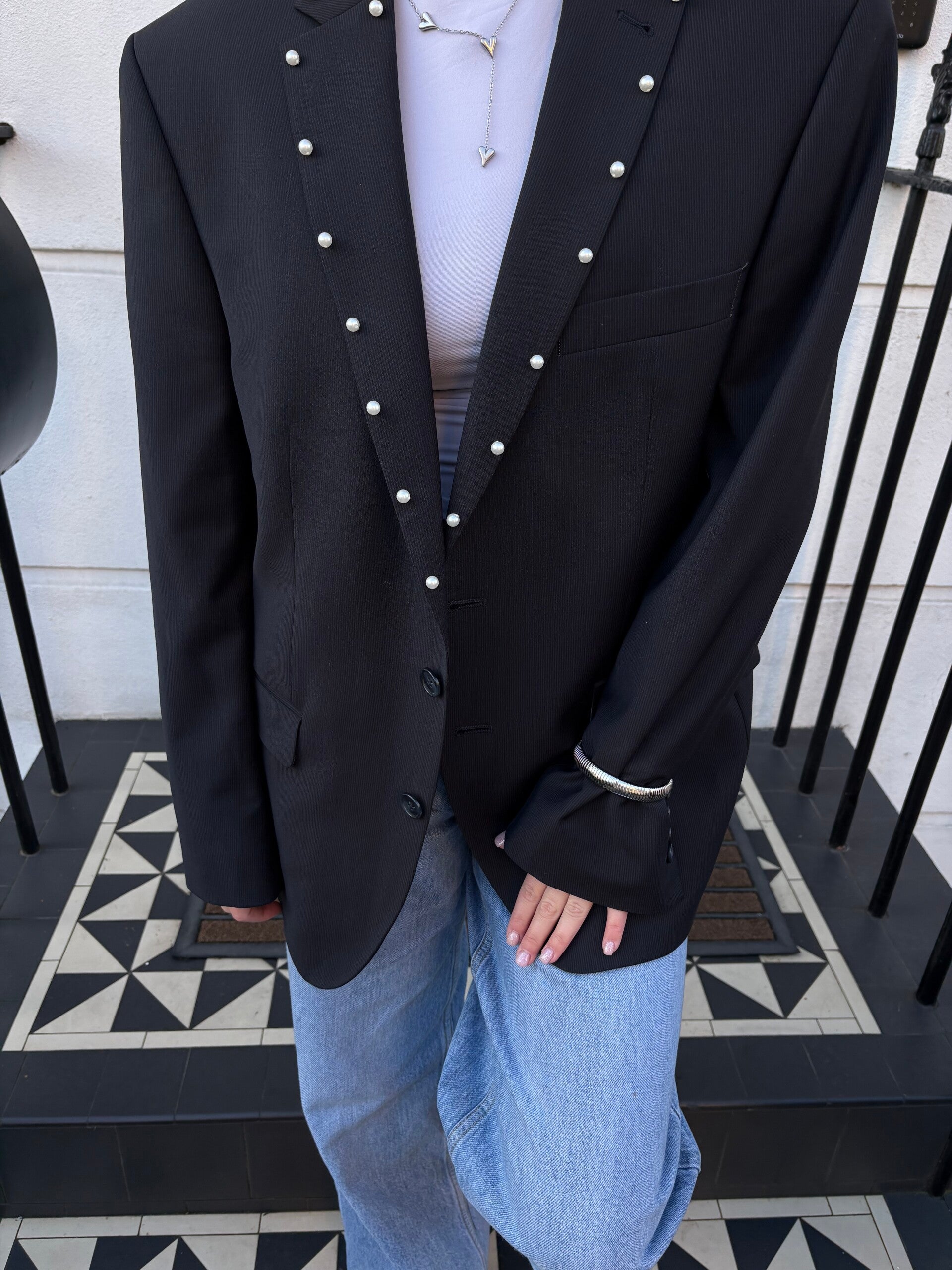 Michelle pearl blazer