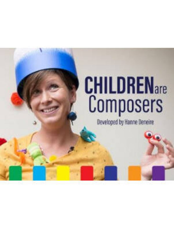 Muziekpapier/Note block +6 jaar Children are Composers
