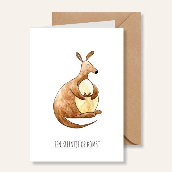 Wenskaart l In verwachting