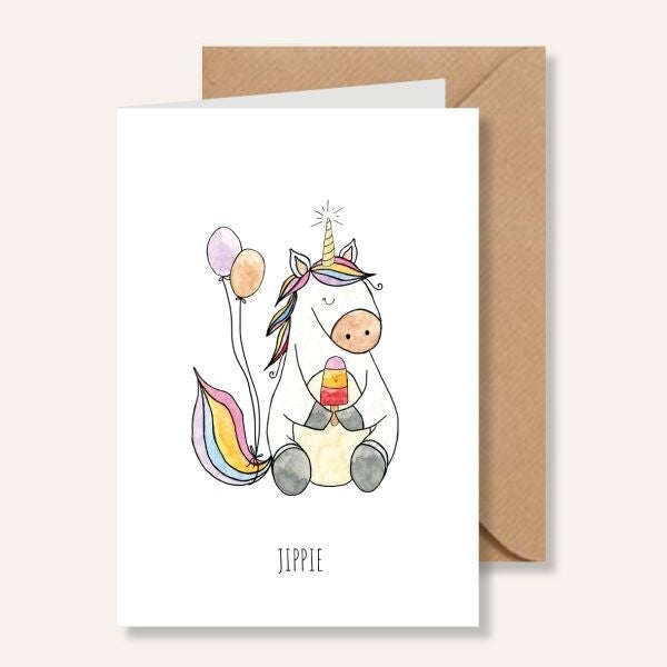 Wenskaart l Unicorn