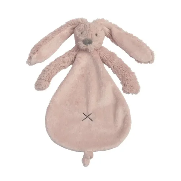 Happy Horse knuffeldoekje Rabbit Richie - old pink