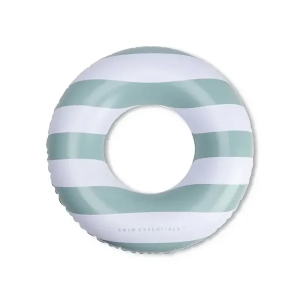 Swim Essentials | Zwemband Groen Wit Gestreept - 90 cm