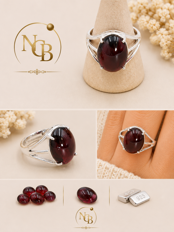 Bague en Labradorite – Argent 925