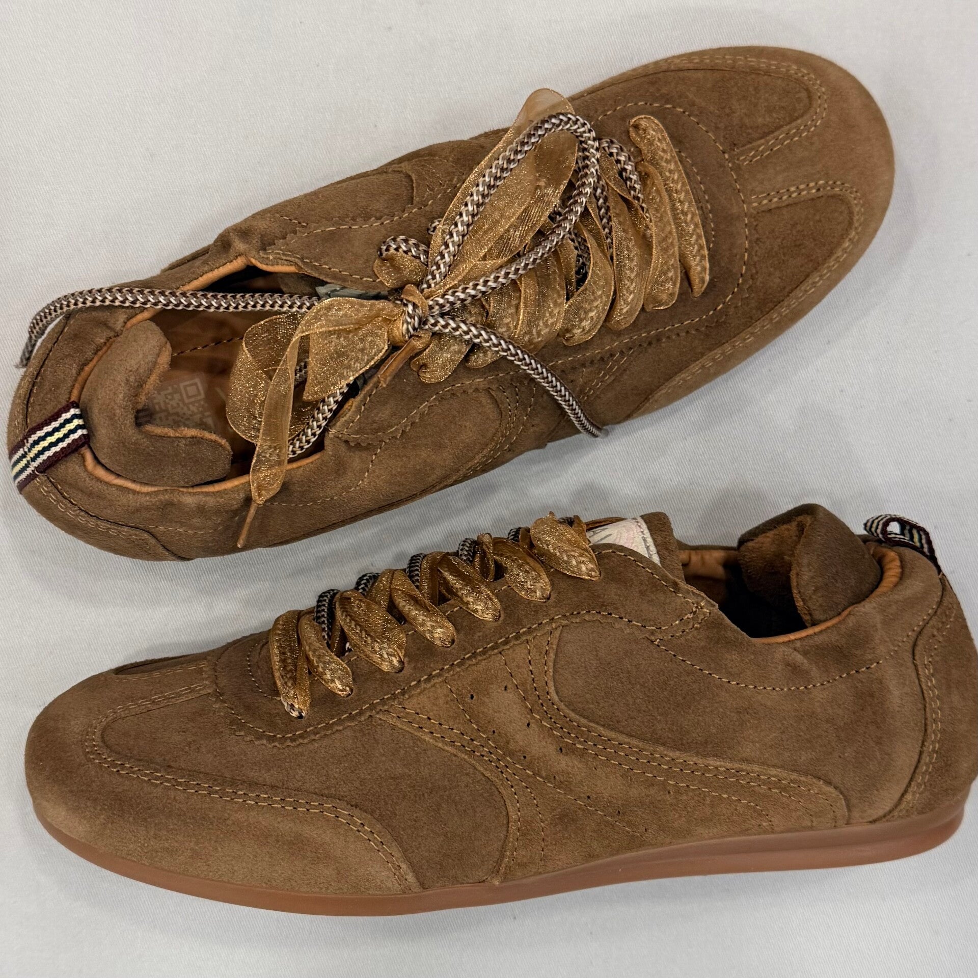 Via Vai 62383-02-1384 June Haylee sneaker suede camel