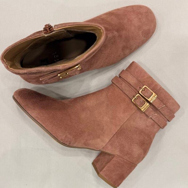 Högl 2-104132 Enkel laarsje suede roze