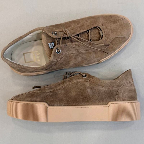 Högl 2-103612 sneaker leer suede taupe