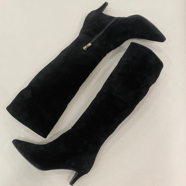 Babouche 3825-2 laars suede zwart