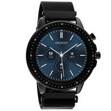 Oozoo smartwatch Zwart mesh