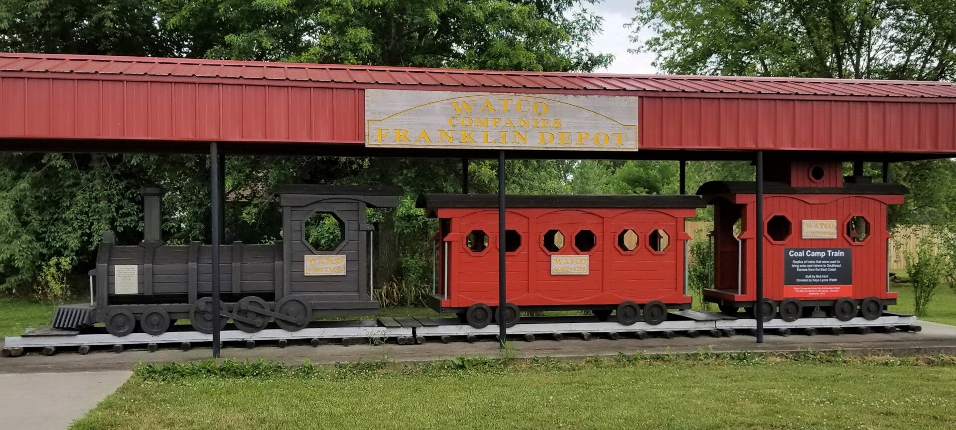 Franklin Depot Exhibig at Miners Hall Museum