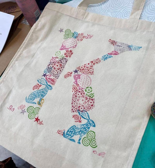 Indian Block Printing - Evening Course for 5 weeks Fortnightly - 5th May - 30th Jun 2026 - 7-9pm - Taylor'd Crafts HQ, Bromsgrove - £160