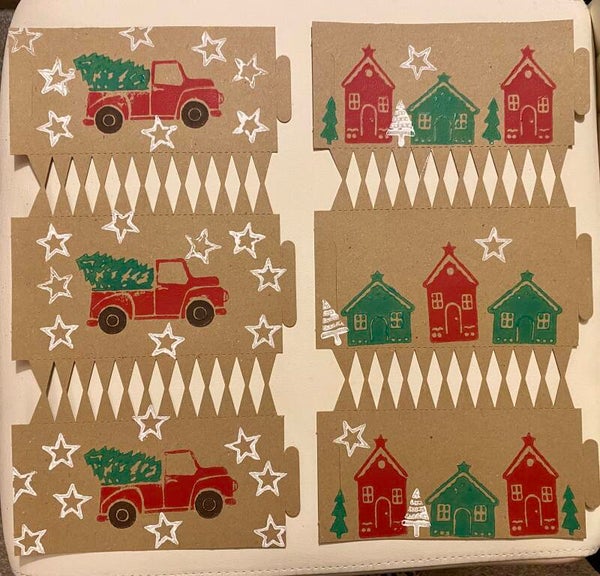 ‼️ NEW VENUE ‼️Christmas Cracker Block Printing Workshop - Mon 23rd Nov - 10.30am-12.30pm - Lilian’s Tea Room, The Pear Tree Country Pub, Smite Lane, Droitwich, WR3