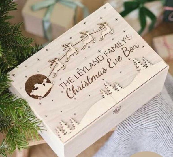 Pyrography Christmas Eve Wooden Box Workshop - Sun 20th Dec 26 - 10.30am-12.30pm - Lola’s Loft, Halesowen