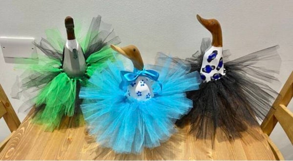 HALLOWEEN Spooky Wooden Painted Ducks in Tutus Workshop - Frid 2nd Oct 26 - 10.30am-12.30pn - Sage Coffee House, 3 Oxhill Road, Shirley - £30