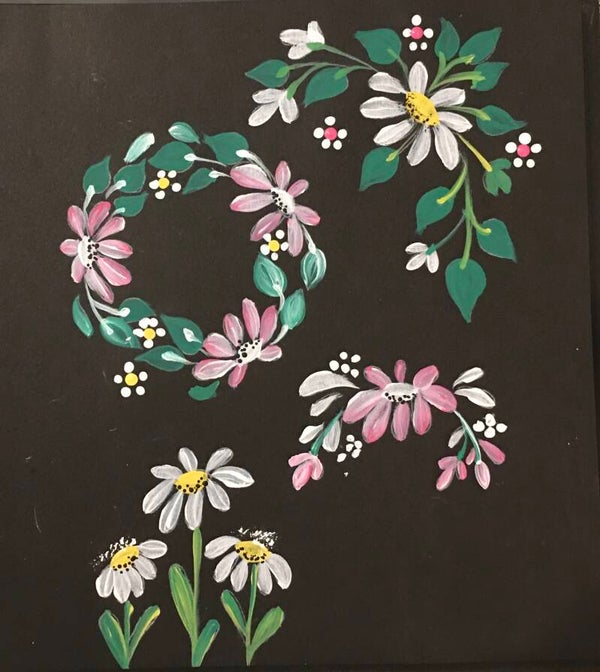 Beginners Folk It Art 6 Week Course - Mon 1st Feb 2027 - 10.30am - 12.30pm - Taylor’d Crafts HQ, Aston Fields, Bromsgrove, B60 3SA